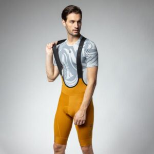 Pantaloncino uomo con fondello e bretelle Alé Magic colour